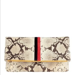 Like new Clare Vivier fold over clutch